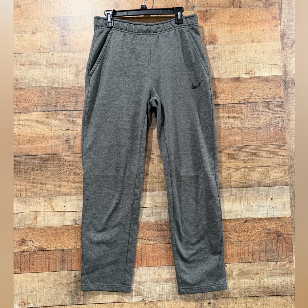 Nike Gray Dri Fit Mens Sweatpants Joggers Size Medium